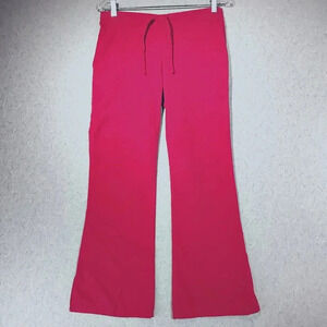Cherokee Women's Work Wear Hot Pink  Scrub Pants in Size XXS